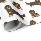 長髪ダシュント ラッピングペーパー (ロールコーナー)