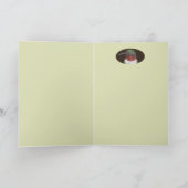 長髪チワワグリーティングカード カード (内部)