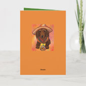 長髪レッドドキシ カード (裏面)