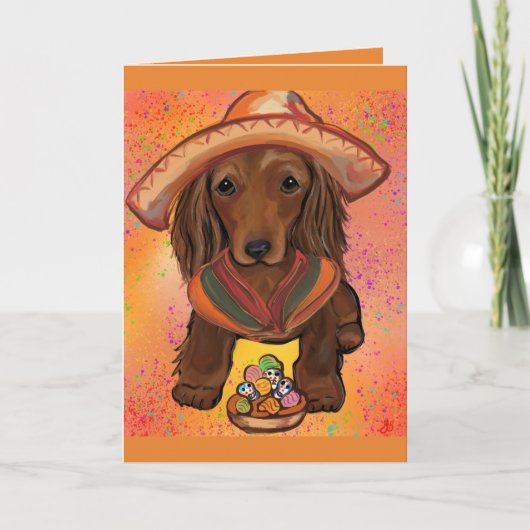 長髪レッドドキシ カード (正面)