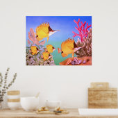 長鼻バタフライ ポスター (キッチン)