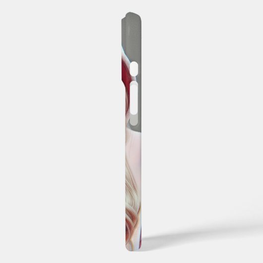 長10代のい金髪の後ろに隠れている少女 Case-Mate iPhoneケース (裏面 / 左)