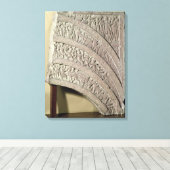 門からのアーチ形、赤い砂岩、マトゥラ。 キャンバスプリント (インサイチュ (ウッドフロア))