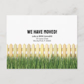 門と庭園の移転お知らせ ポストカード (正面)