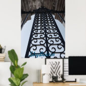 門の上に ポスター (ホームオフィス)