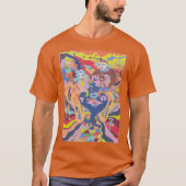 門の前の弟子 Tシャツ (正面)