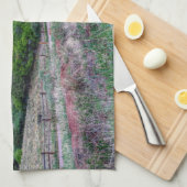 門の岩神のキッチンタオルの庭 キッチンタオル (四つ折り)