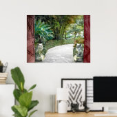 門は悪霊を守る ポスター (ホームオフィス)