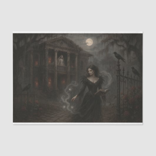 門をささやく 薄葉紙 (正面)