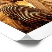 「門をチラッと見る」セントピーター大聖堂 ポスター (角)