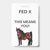 門を閉じておけ！ バッジ (裏面)