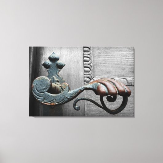 門を開く キャンバスプリント (正面)