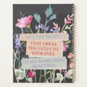 門を開けるハートフローラ園 プランナー手帳 (裏面)