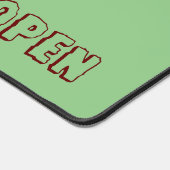 「門を開け離れて人のように生きる」の句 デスクマット (コーナー)