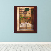 門イタリアン キャンバスプリント (インサイチュ (ウッドフロア))