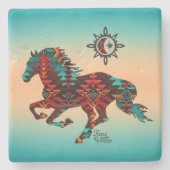 門戸を開け離れた石のコースターのように暮らす ストーンコースター (正面)