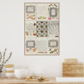 門沼田美良書家003 ポスター (キッチン)