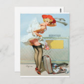 門番で ポストカード (正面/裏面)