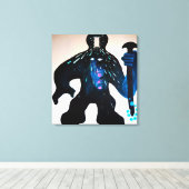 門脈管 キャンバスプリント (インサイチュ (ウッドフロア))