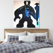 門脈管 キャンバスプリント (インサイチュ (寝室))