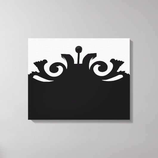 門芸術的 キャンバスプリント (正面)