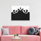 門芸術的 キャンバスプリント (インサイチュ (リビング))