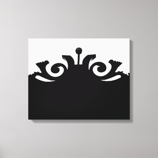 門芸術的 キャンバスプリント (正面)