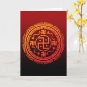 門葉3 カード (黄色い花)