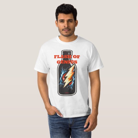 閃きの天才 Tシャツ (正面フル)