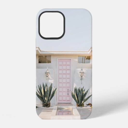 閉じたドア iPhoneケース (裏面)