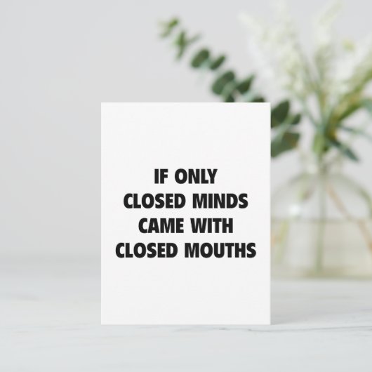 閉じた心 ポストカード (スタンド正面)