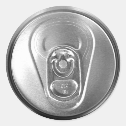 閉じた缶シール ラウンドシール (正面)