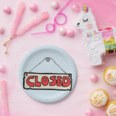 閉じた署名紙プレート ペーパープレート (パーティー)