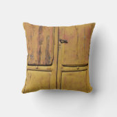 閉じた茶色の木製キャビネット クッション (裏面)