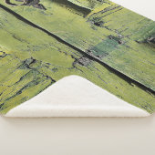 閉じた茶色の木製2枚扉 シェルパブランケット (3/4)