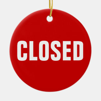 閉じて開いたオーナメント セラミックオーナメント