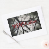 閉じる 長方形シール (封筒)