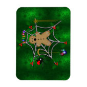 閉じ込められたジンジャーブレッド マグネット (縦)