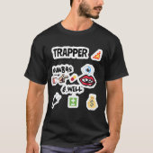 閉じ込められた人 Tシャツ (正面)