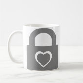 閉じ込められた愛 コーヒーマグカップ (左)
