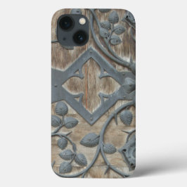 閉じ込め！中世おもしろいのドアiPhoneケース iPhone 13ケース