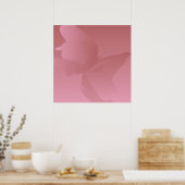 閉じ込め – 抽象芸術イメージ#136 ポスター (キッチン)