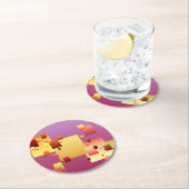 閉塞 ラウンドペーパーコースター (インサイチュ)