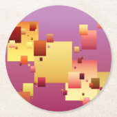 閉塞 ラウンドペーパーコースター (正面)