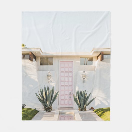 閉扉 フリースブランケット (正面)