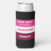閉経おもしろいモーメントを有すカスタムる スリム缶クーラー (Seltzer裏面)