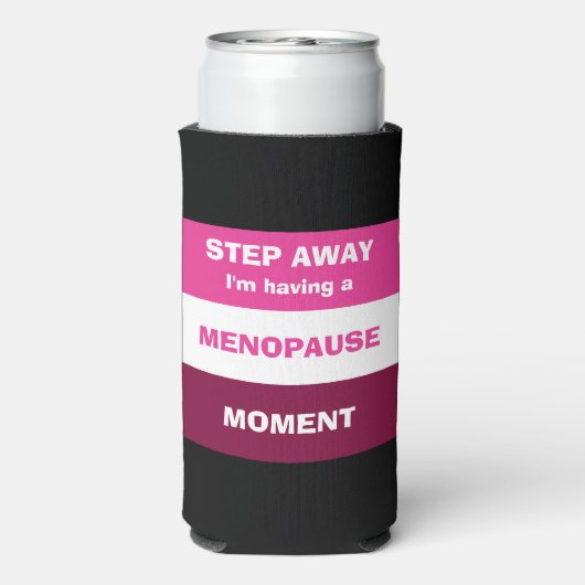 閉経おもしろいモーメントを有すカスタムる スリム缶クーラー (Seltzer裏面)