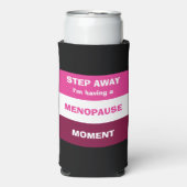 閉経おもしろいモーメントを有すカスタムる スリム缶クーラー (Seltzer正面)