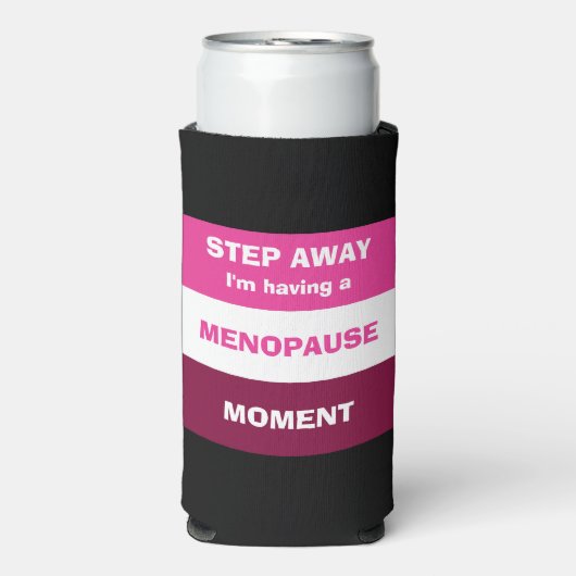 閉経おもしろいモーメントを有すカスタムる スリム缶クーラー (Seltzer正面)