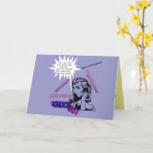 閉経シンボルや象徴 カード (黄色い花)